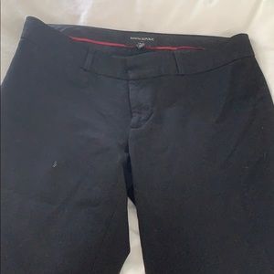 Black work pants from banana republic
